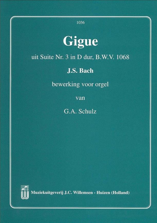 Gigue Uit Suite 3 D BWV1068
